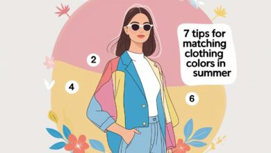 ۷ نکته کاربردی برای ست کردن رنگ لباسها